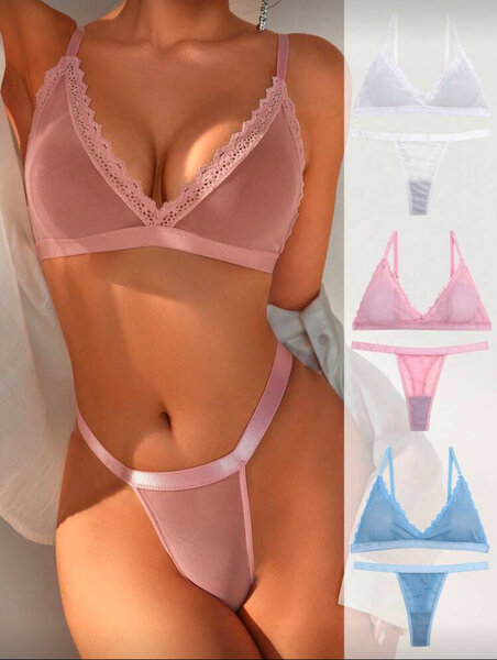 Ensemble de lingerie délicate