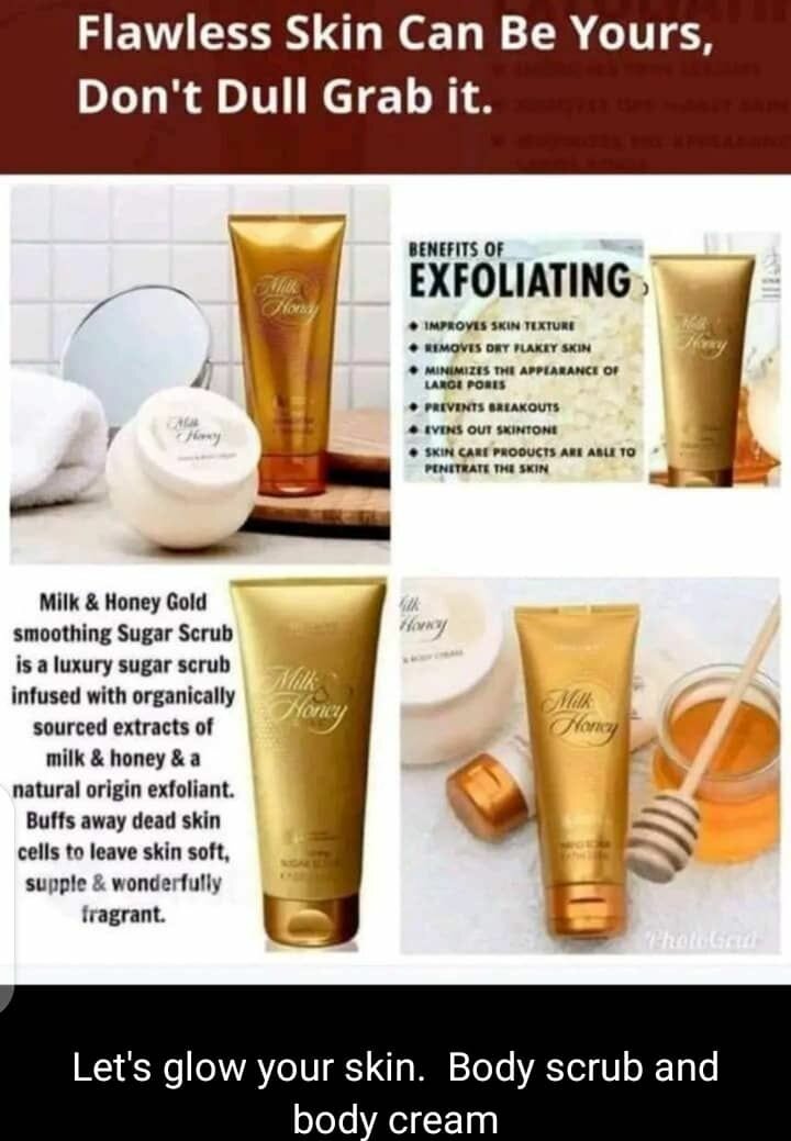 Milk & Honey Gold Smoothing Sugar Scrub