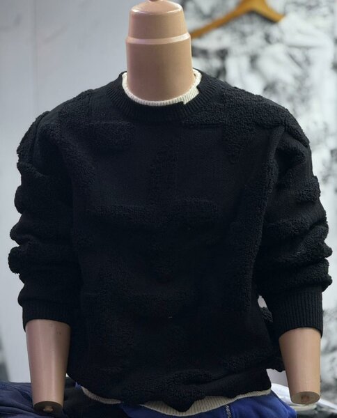 Pull rayé décontracté