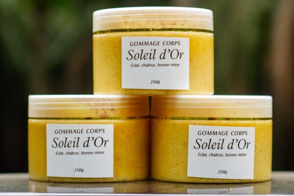 Gommage Corps Soleil d'Or