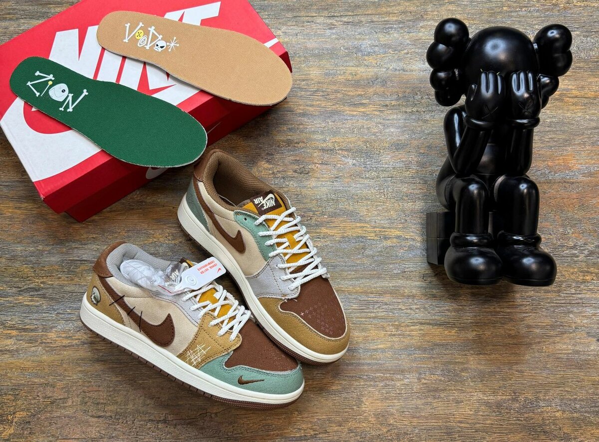 Chaussures Basses Multicolores