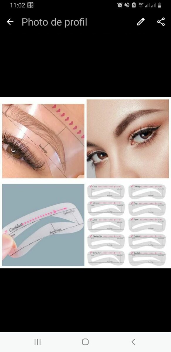 Modèles de sourcils magiques