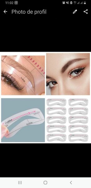 Modèles de sourcils magiques