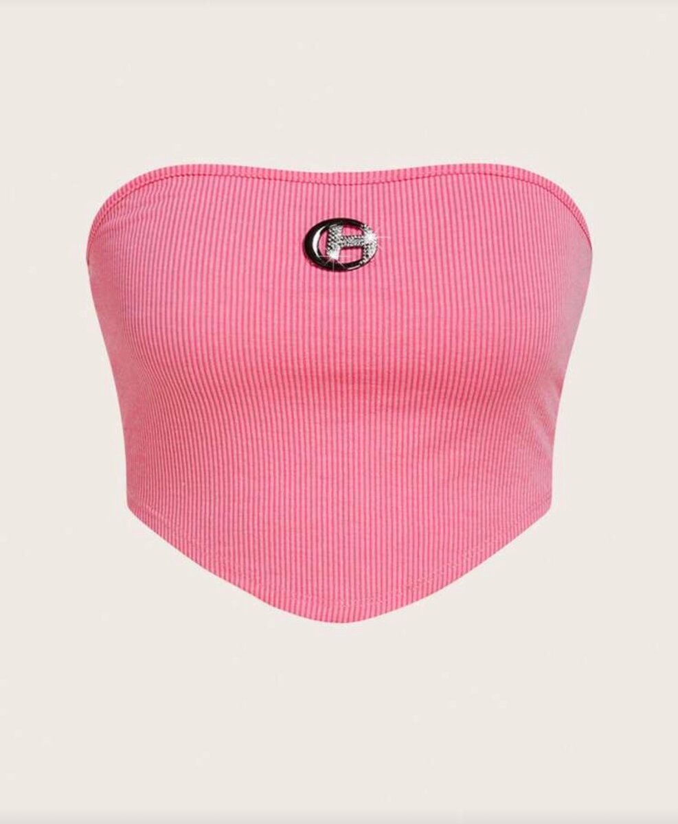 Top bustier moderne femme