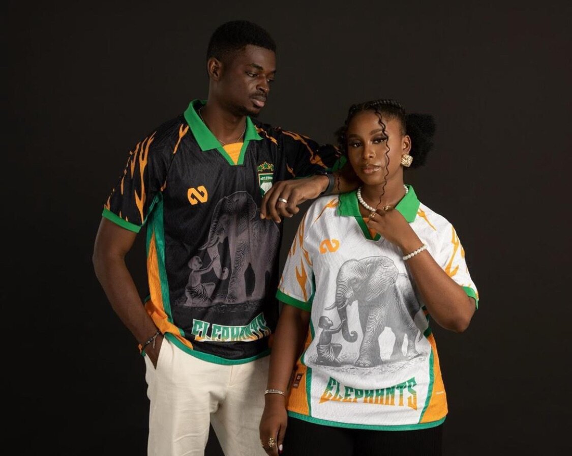 Maillot de football colorés