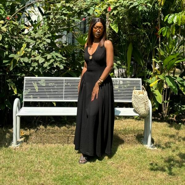 Robe « ASSINIE » noir