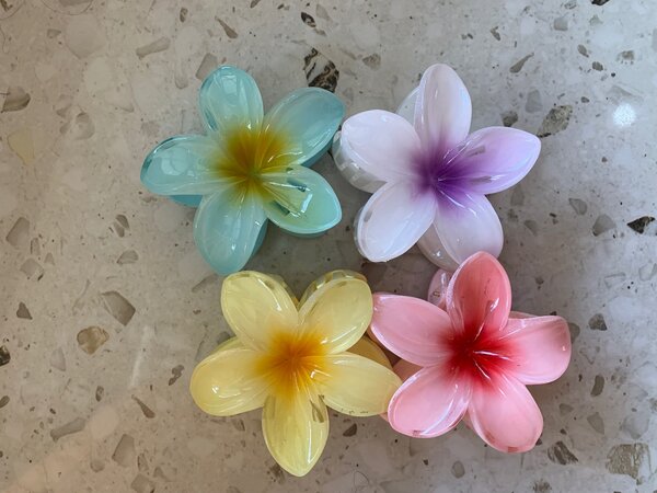 Flower Hair Clips