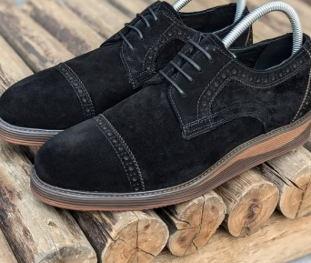  Berluti suede oxford shoes