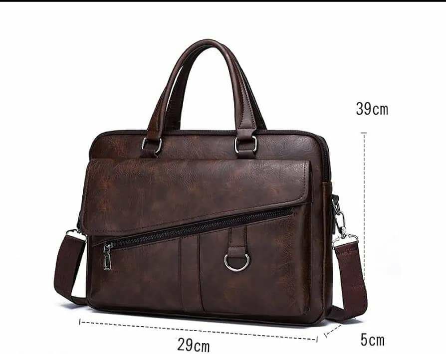 Sacoche en cuir pour ordinateur