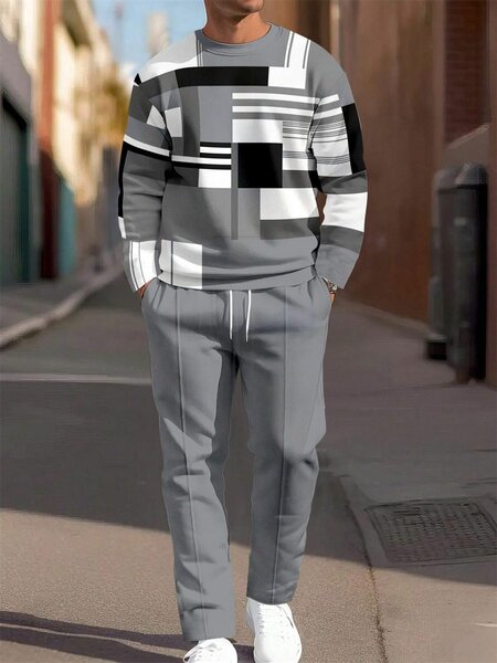 Geometric Pattern Tracksuit