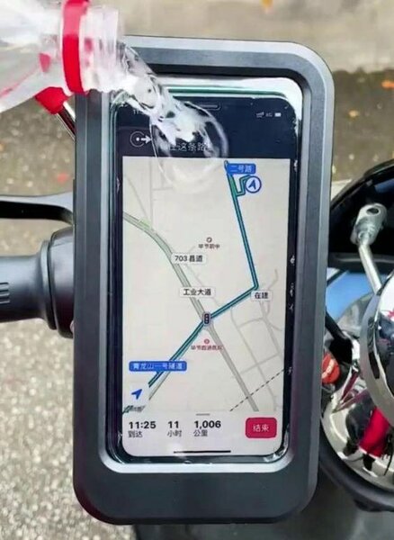 Support téléphone vélo étanche
