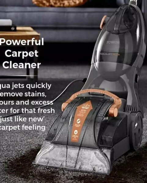 Tower wet and dry carpet vacuum cleaner