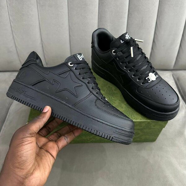 Bapesta Triple Black