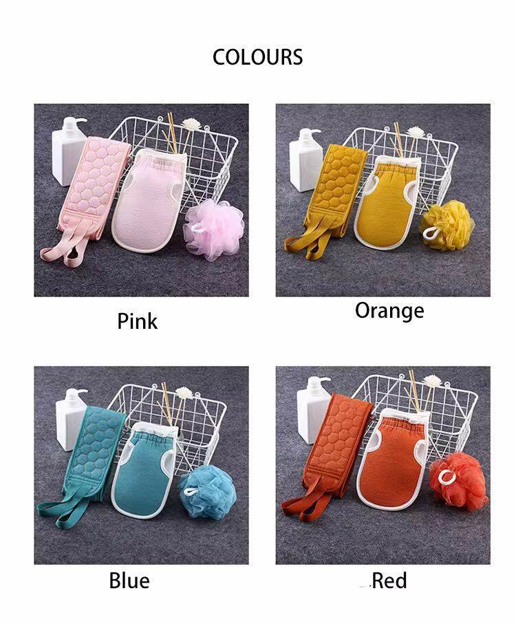 Gant de bain exfoliant