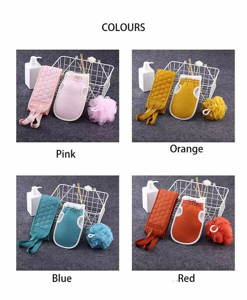 Gant de bain exfoliant