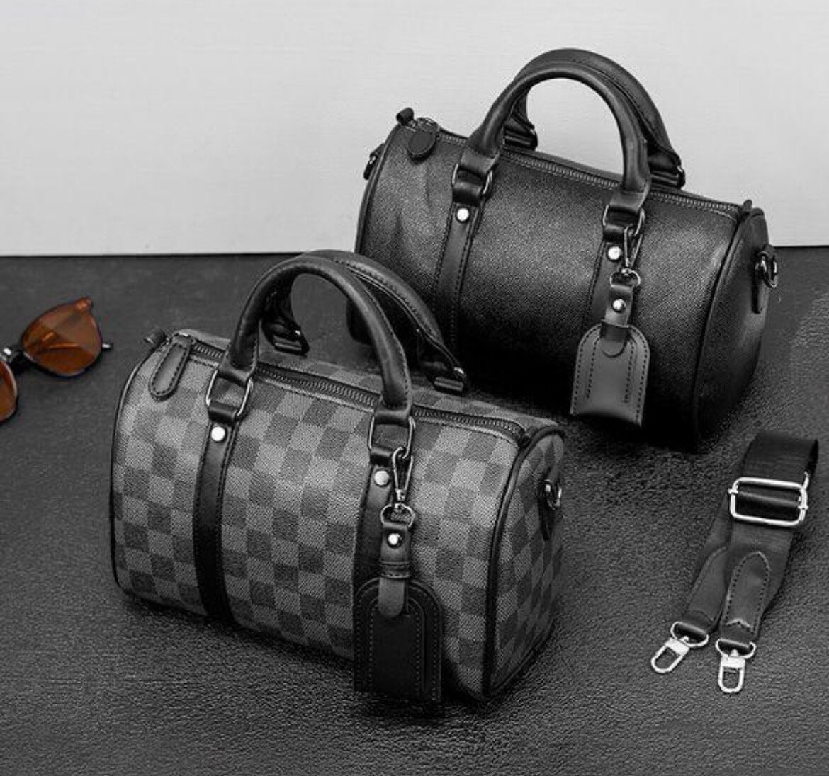 Sac à main élégant noir