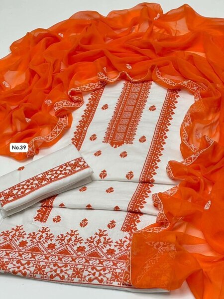 Printed lawn
