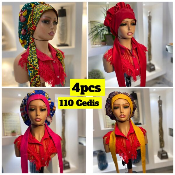 Hair Bonnet 4pcs 110 gh