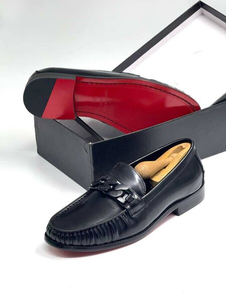 Solid Executive Leather Shoes