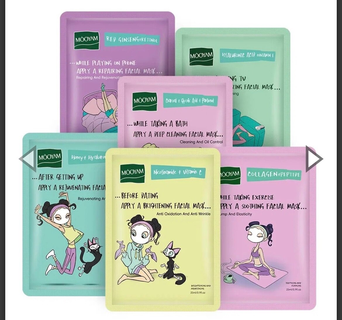 Masque de soins pour le visage