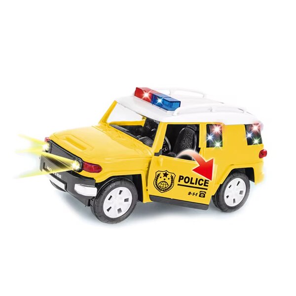 Voiture jouet police lumineuse