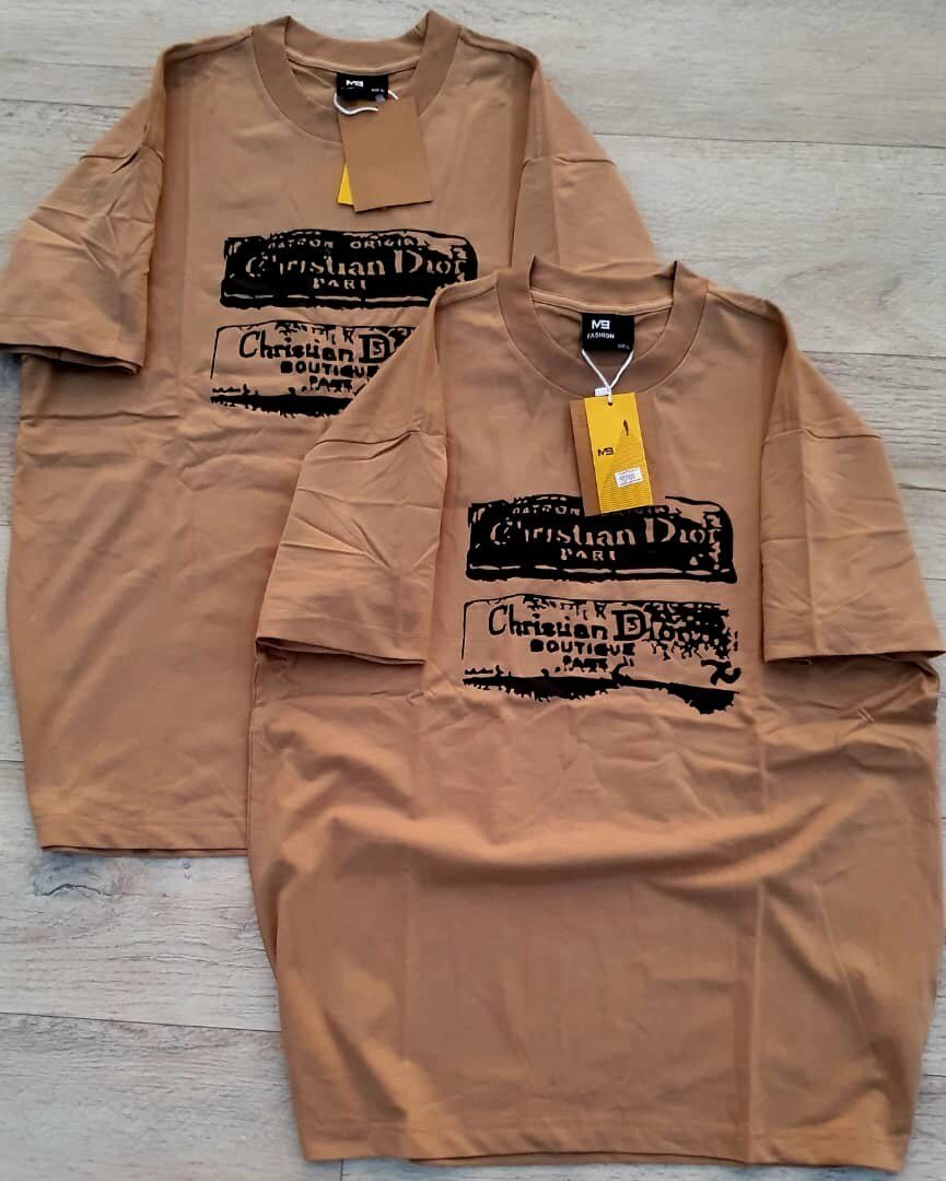 T-shirts en coton imprimé unisexe