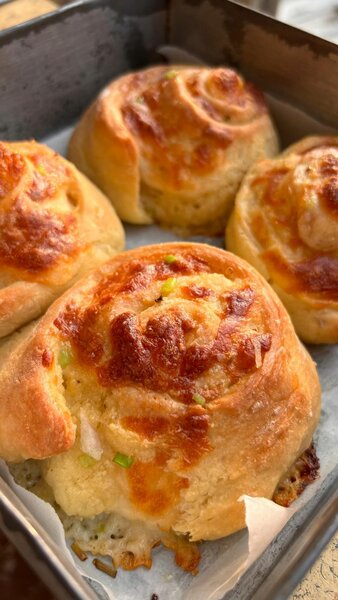 Rolls fromage et ail