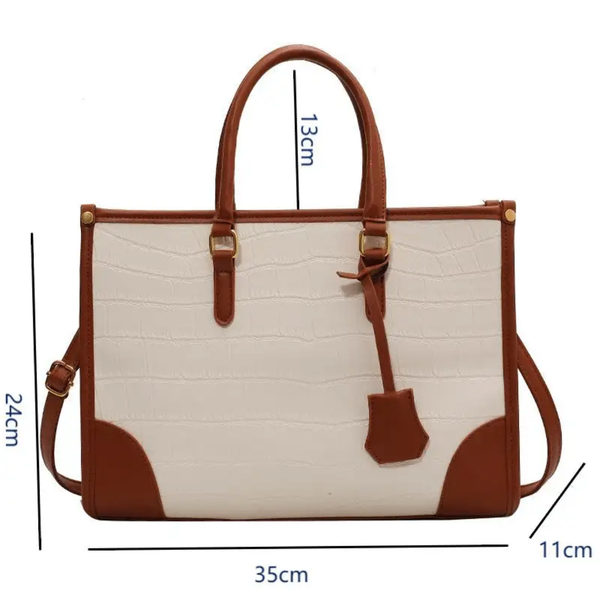 Sac à main femme croco élégant