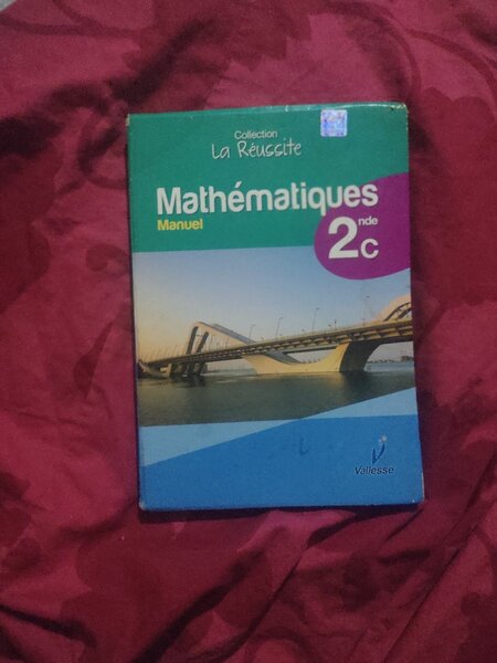 Manuel Mathématiques 2nde C