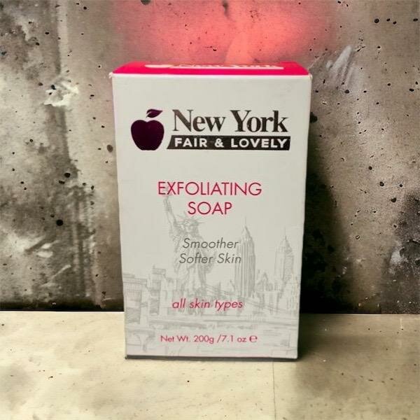 New York Fair & Lovely Exfoliating Soap