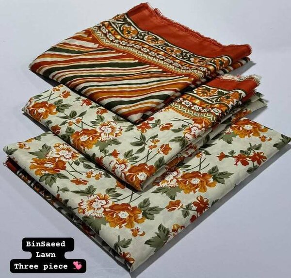 Bin saeed printed lawn