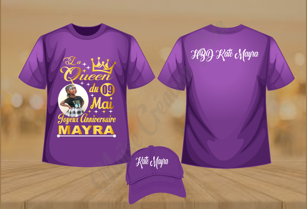 T-shirts et casquettes personnalisés