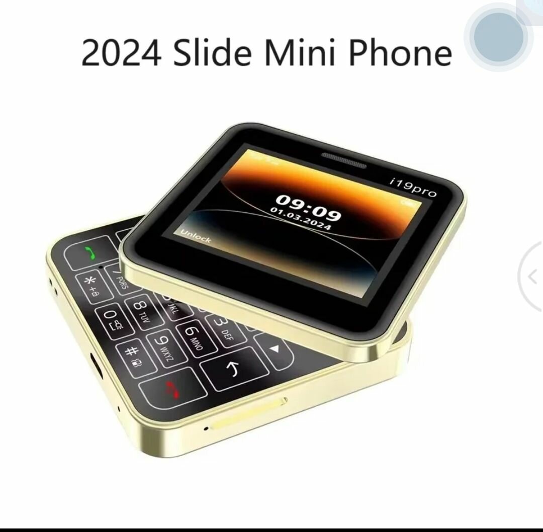 Téléphone pliable 3 pouces