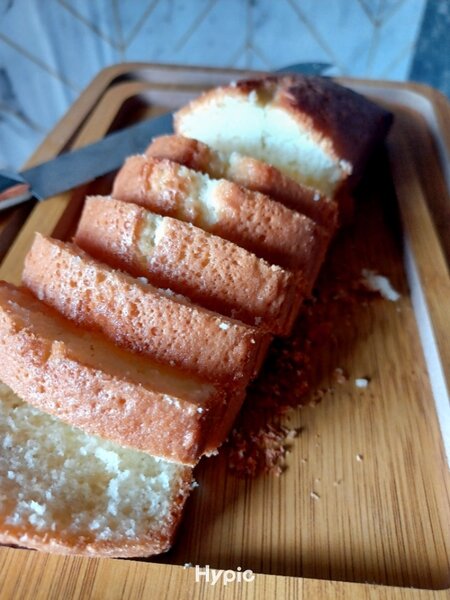 Délicieux cake nature maison