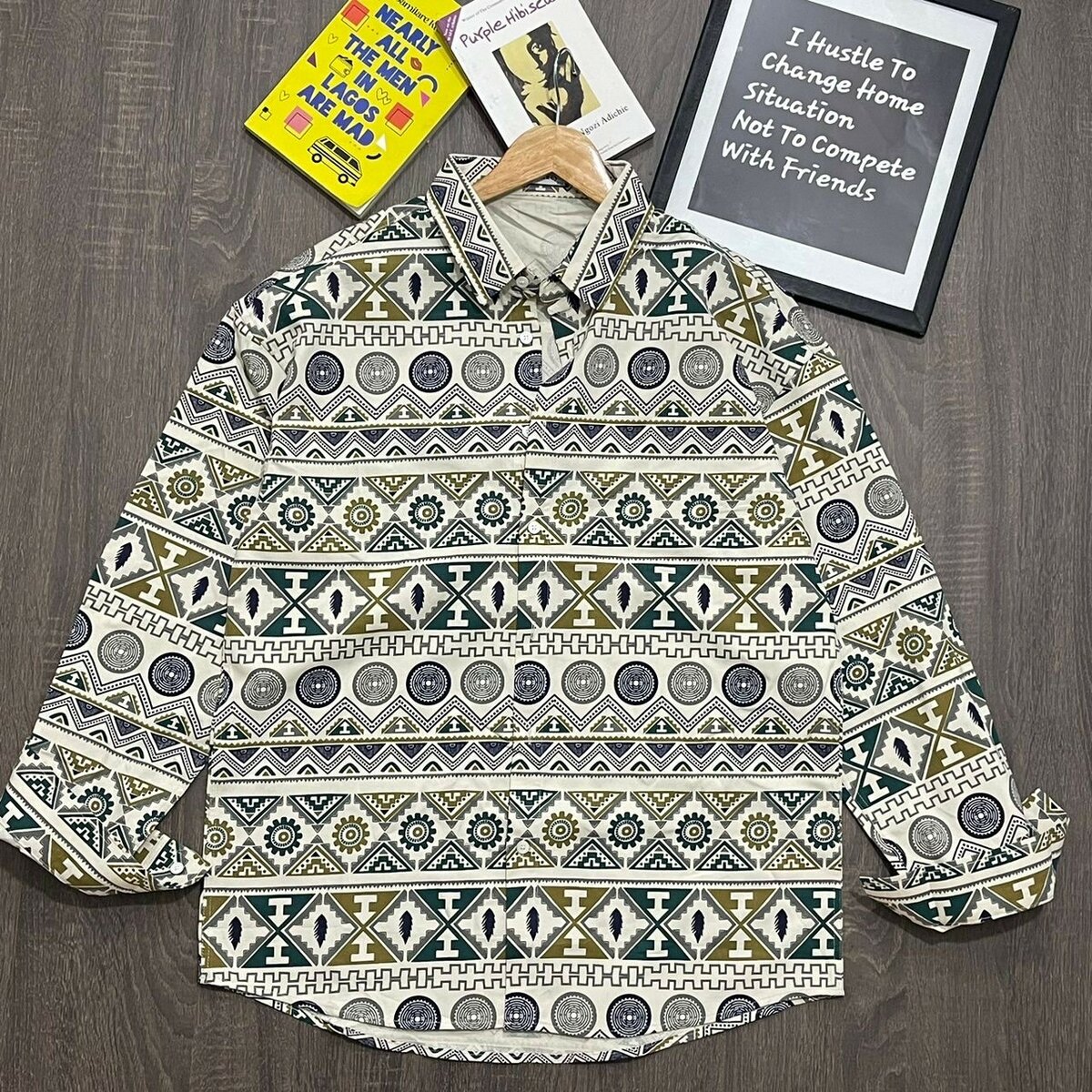 LONG SLEEVES BUTTON SHIRT