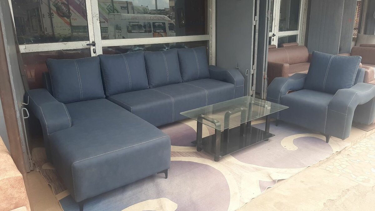 Salon mini Infinity Bleue 6p