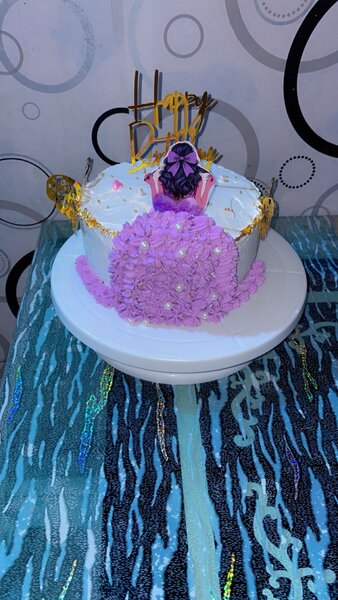 Gâteau d'anniversaire princesse