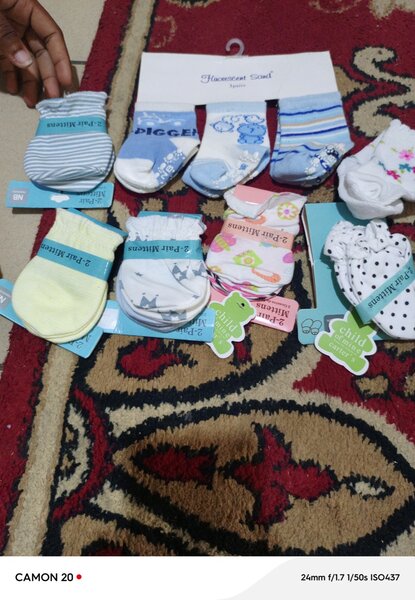 Chaussettes Bébé Colorées