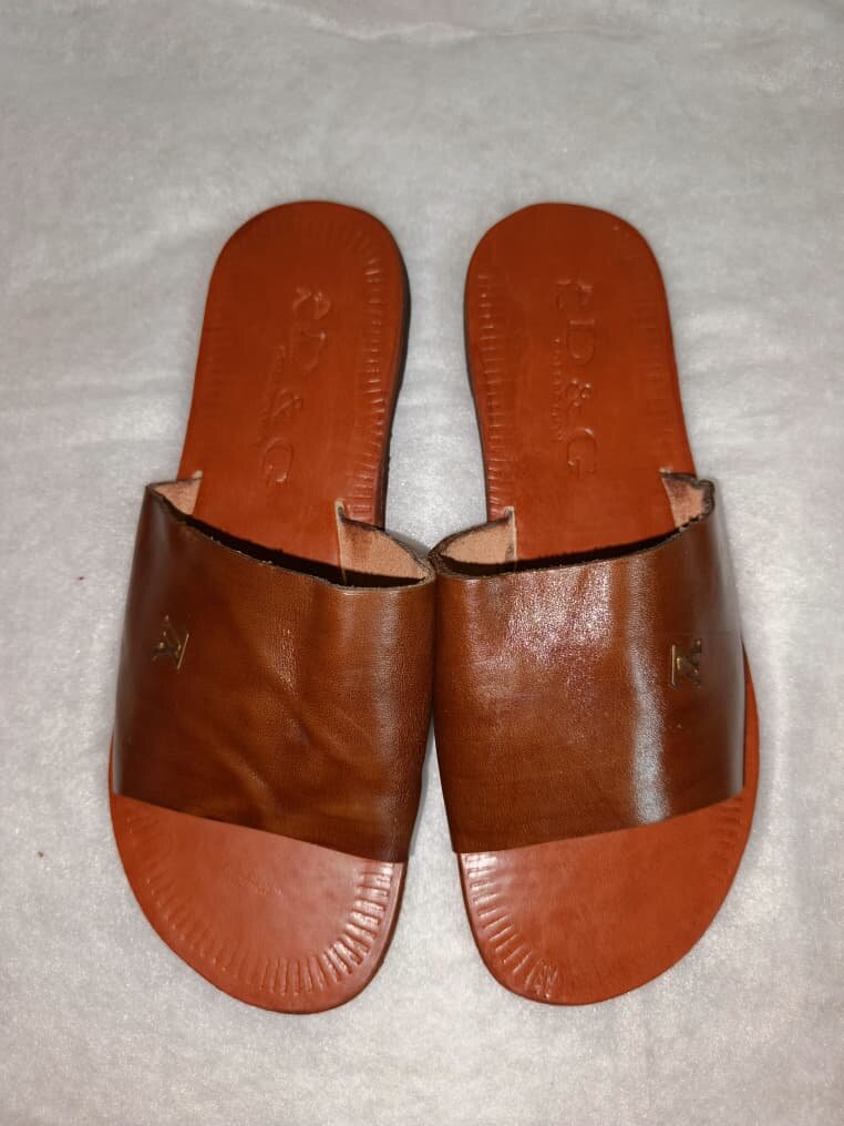 Sandales en cuir pour homme