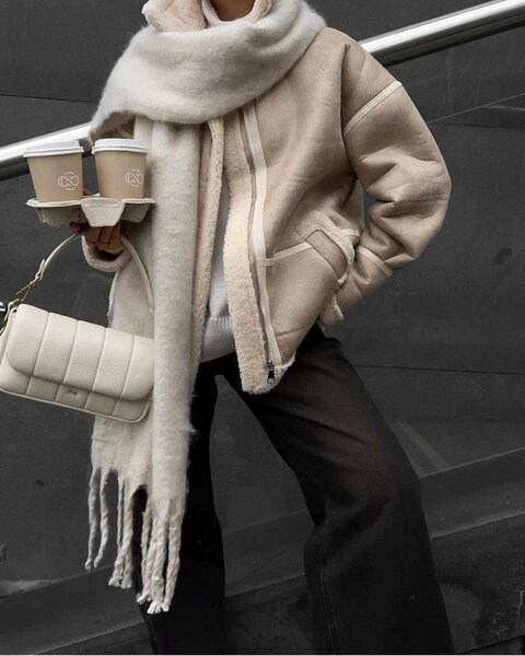 Удлинённые дубленки