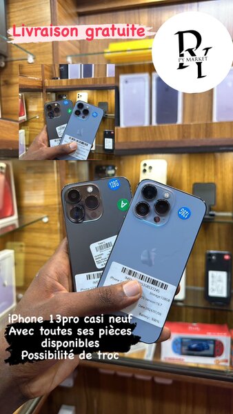 iPhone 13 Pro seconde main avec carton