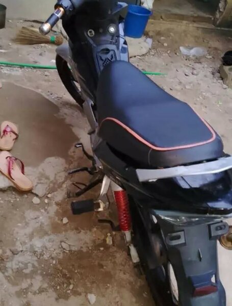 Moto sportive KTM minimaliste