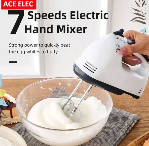 Hand Mixer With 4 Stirrers - H