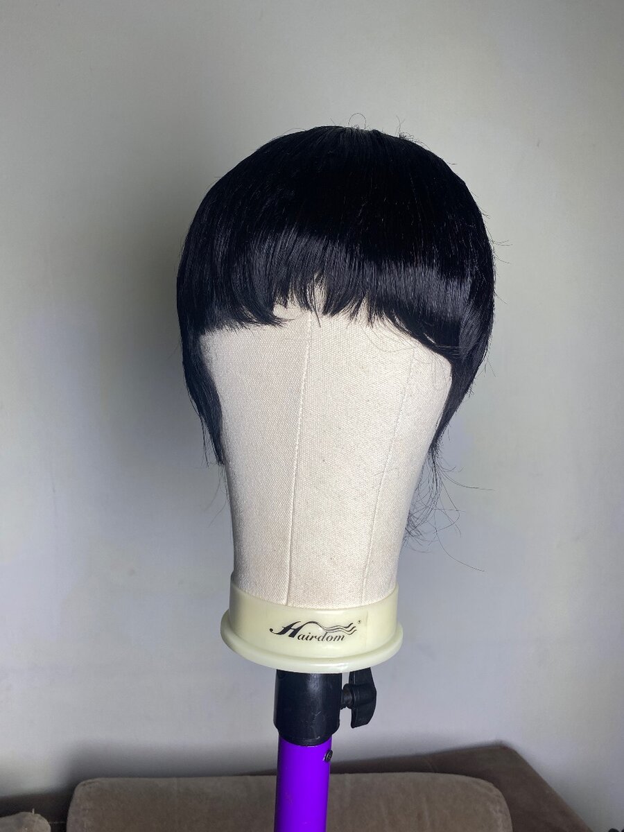 Pixie cut wig