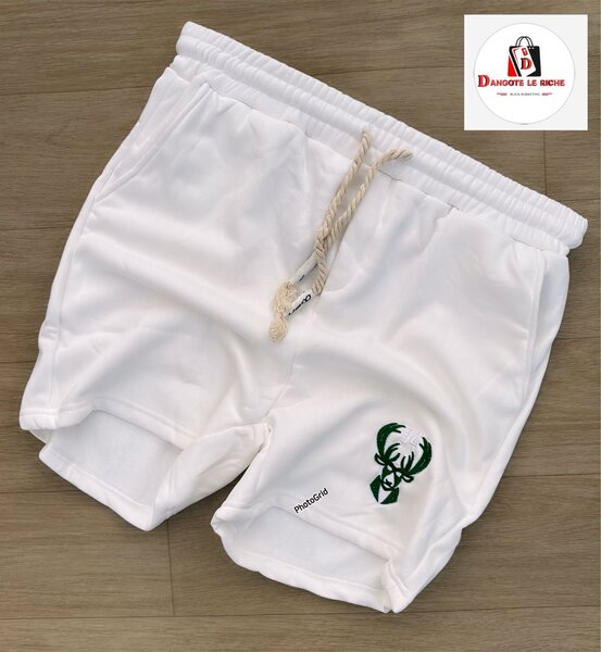 Shorts de sport blancs