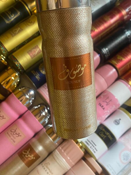 Perfumed deodorant spray Arabic