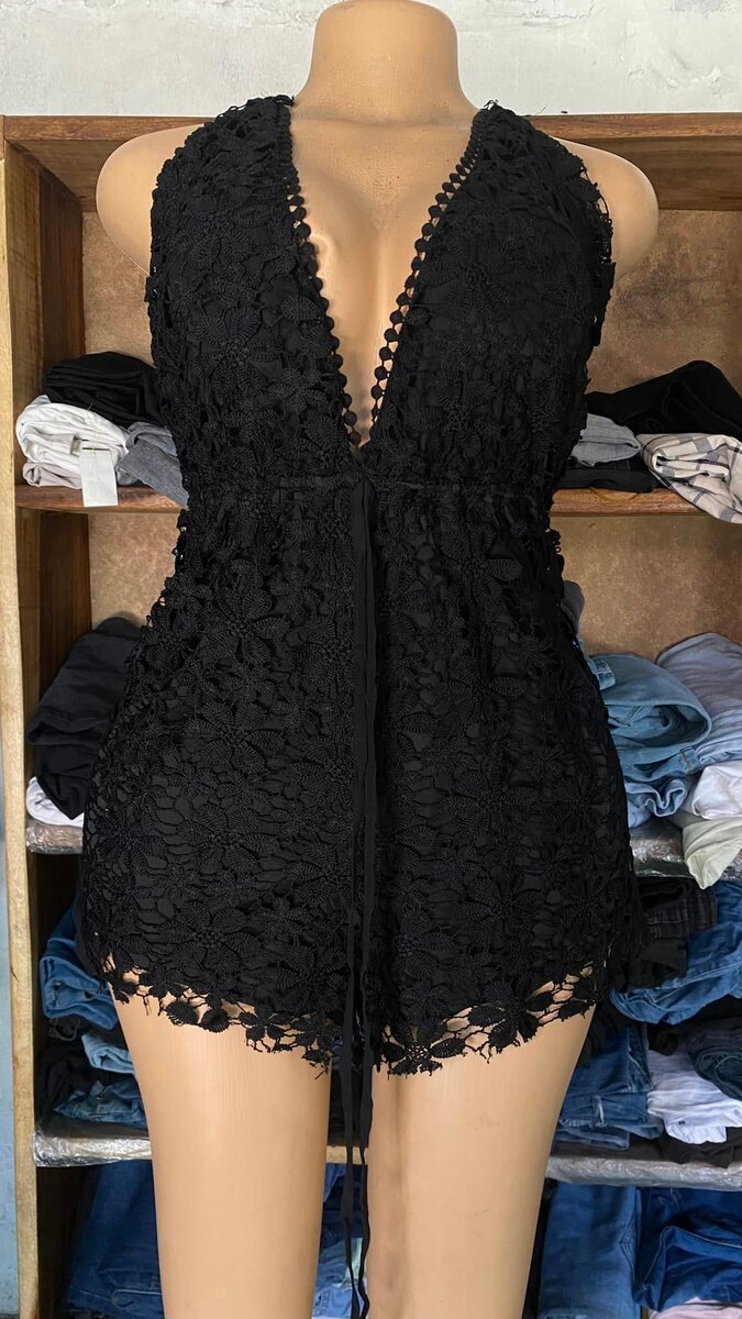 Beautiful and comfortable women's dress black