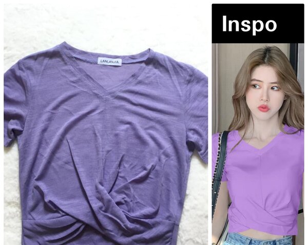 Salaula crop tops and tops