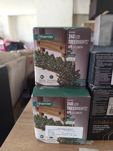 Guirlande LED Extérieur 6M