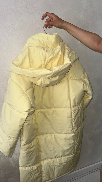 Куртка, сливочно-желтого цвета